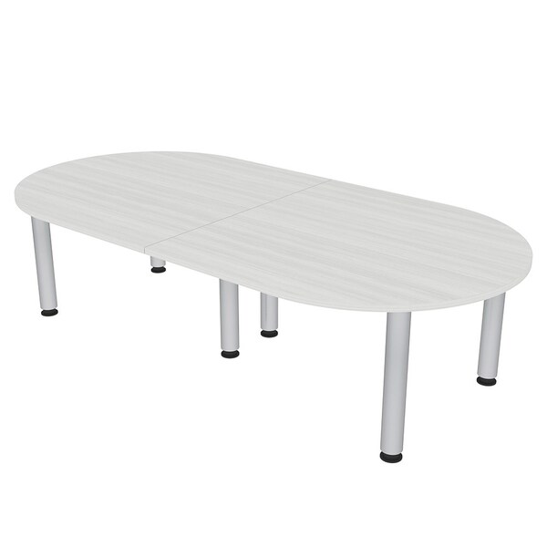 Skutchi Designs 45 in W, 96 in L, 29 in H, Engineered Wood Top, White HAR-RAC-46X93-PT-WC - main